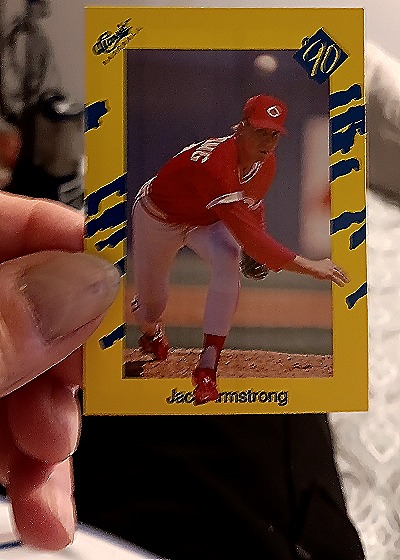 1990 Classic Yellow #T74 Jack Armstrong — front
