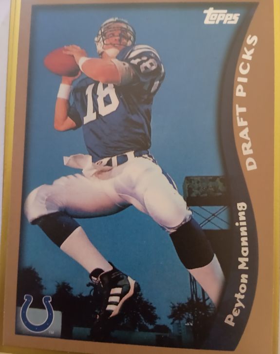 2010 Topps Draft Picks #360 Peyton Manning — front