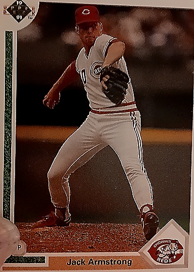 1991 Upper Deck #401 Jack Armstrong — front