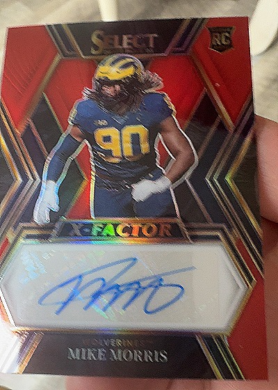 2023 Panini Select Draft Picks #XS-MMO Mike Morris — front