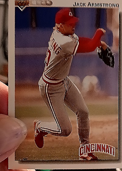 1992 Upper Deck #296 Jack Armstrong — front