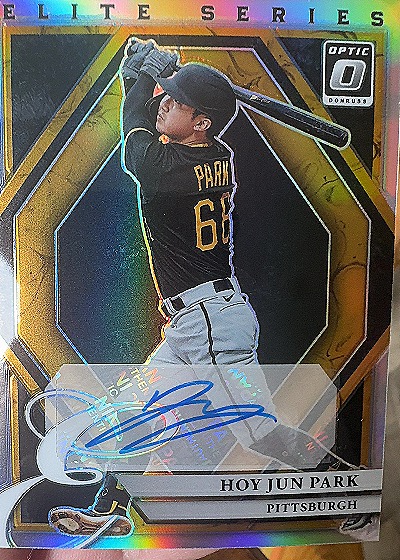 2022 Donruss Optic Elite Series #ESS-HP Hoy Jun Park — front