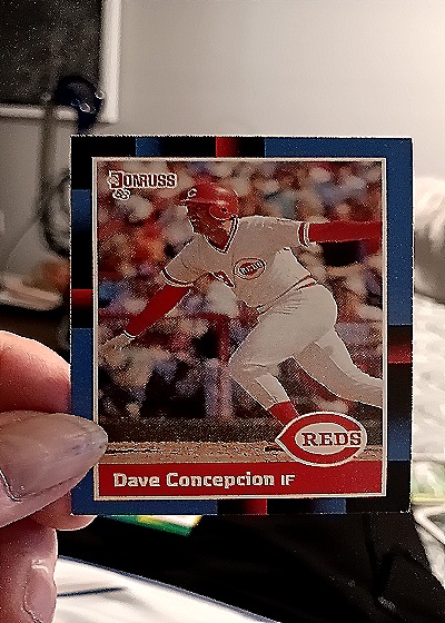 1988 Donruss #329 Dave Concepcion — front