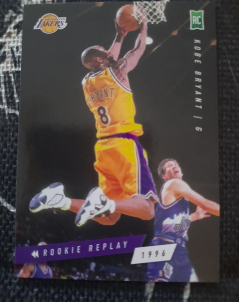 1996 Kobe Bryant Rookie Replay Los Angeles Lakers — front