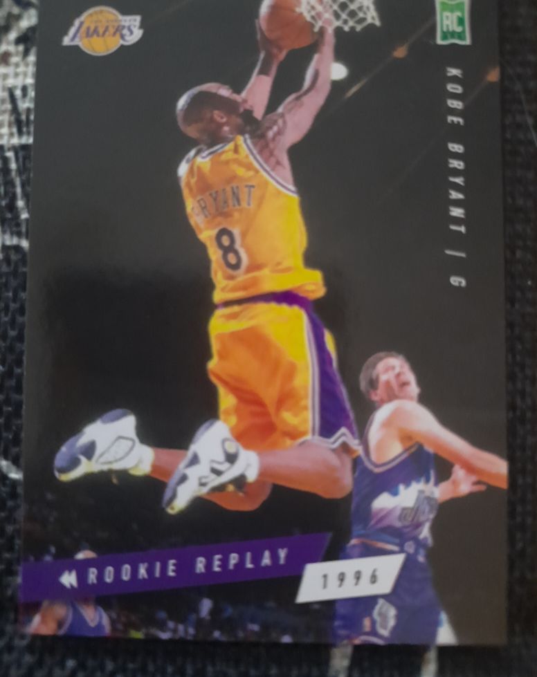 1996 Panini Kobe Bryant Rookie Replay — front