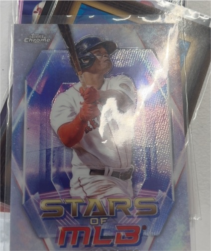 2023 Topps Chrome Stars of MLB #SMLBC-4 Rafael Devers — front
