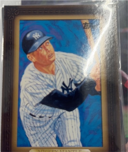2008 Topps #WMDP7 Mickey Mantle Dick Perez — front