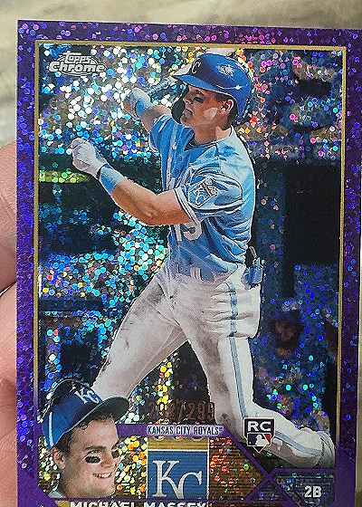 2023 Topps Chrome #42 Michael Massey — front