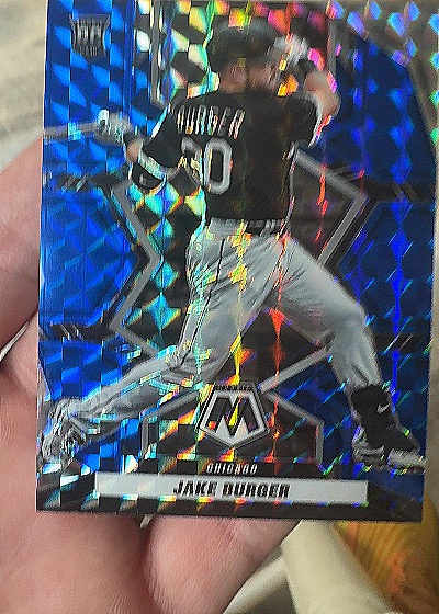 2022 Panini Mosaic #213 Jake Burger — front