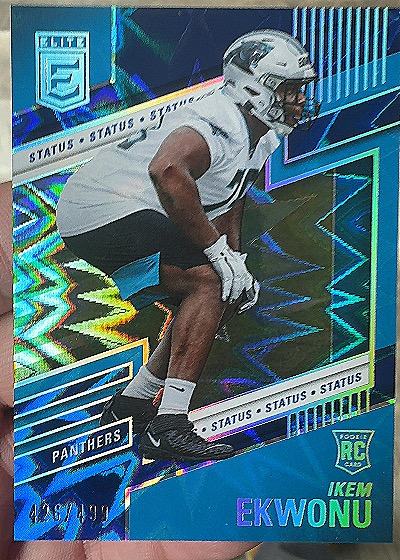 2022 Panini Donruss Elite #134 Ikem Ekwonu Status Explosion — front