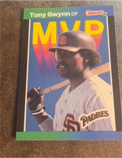 1989 Donruss MVP #BC-20 Tony Gwynn — front