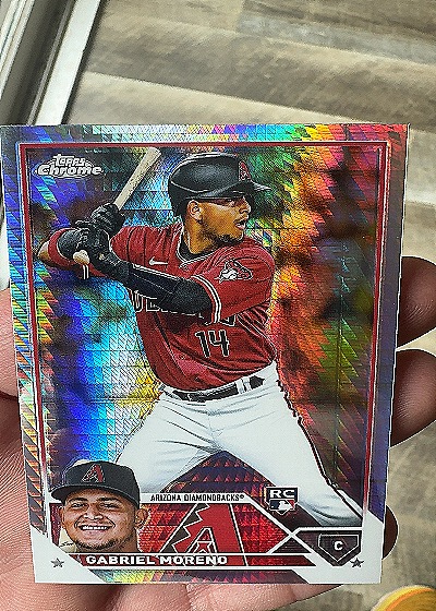 2023 Topps Chrome #189 Gabriel Moreno — front