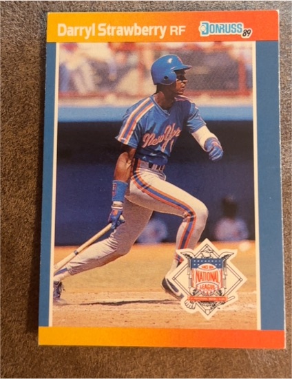 1989 Donruss All-Stars #34 Darryl Strawberry — front
