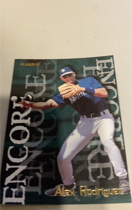 1997 Fleer Encore #715 Alex Rodriguez — front