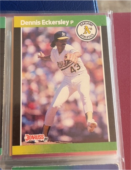 1989 Donruss #67 Dennis Eckersley — front