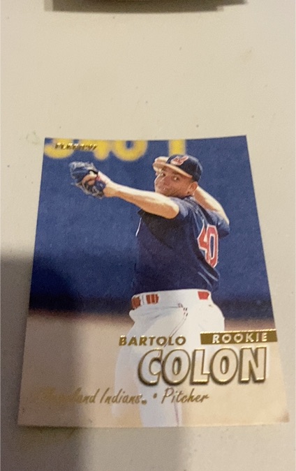1997 Fleer #561 Bartolo Colon Rookie — front