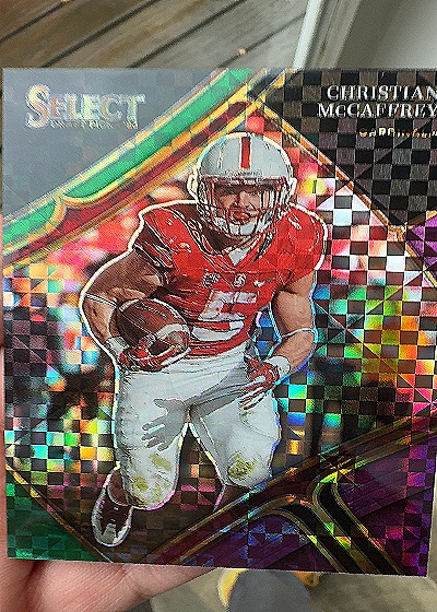 2023 Panini Select Draft Picks #141 Christian McCaffrey — front