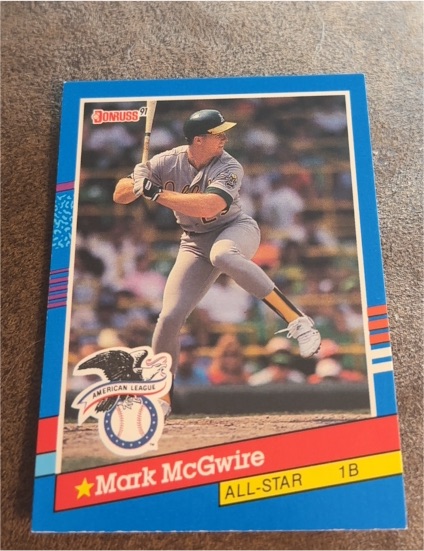 1991 Donruss #56 Mark McGwire — front