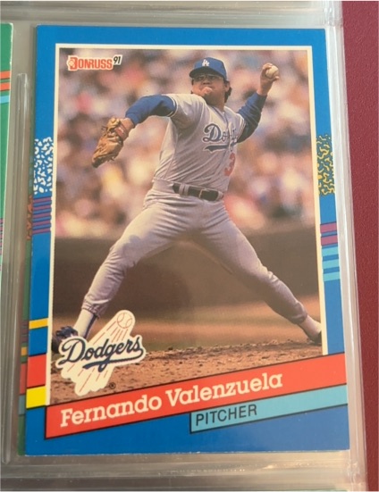 1991 Donruss #127 Fernando Valenzuela — front