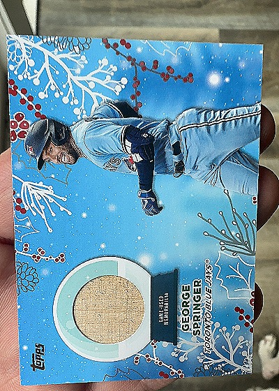 2023 Topps Holiday #RC-GS George Springer — front