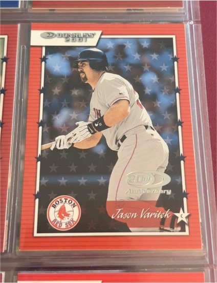 2001 Donruss #141 Jason Varitek — front