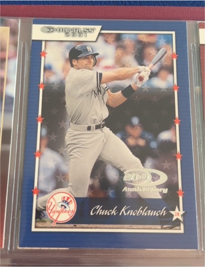 2001 Donruss #111 Chuck Knoblauch — front