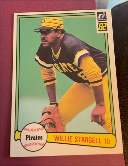 1982 Donruss #639 Willie Stargell — front