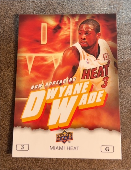 2009-10 Upper Deck Now Appearing #NA-17 Dwyane Wade — front
