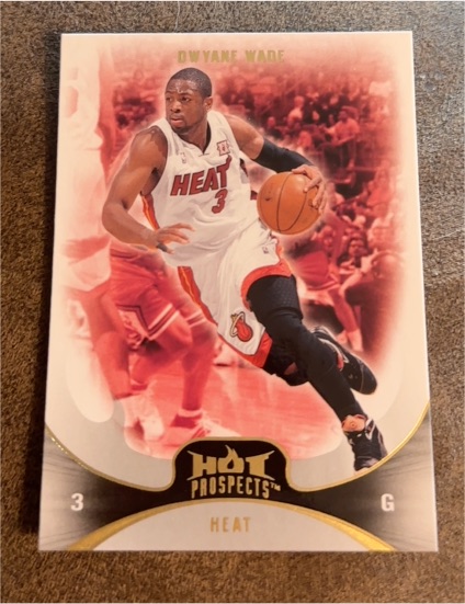 2008-09 Fleer Hot Prospects #81 Dwyane Wade — front
