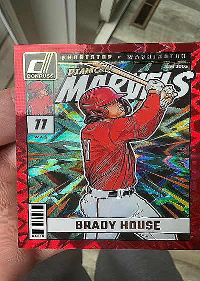 2024 Donruss Diamond Marvels #10 Brady House — front
