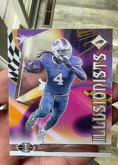 2023 Panini Illusions Illusionists #5 James Cook — front