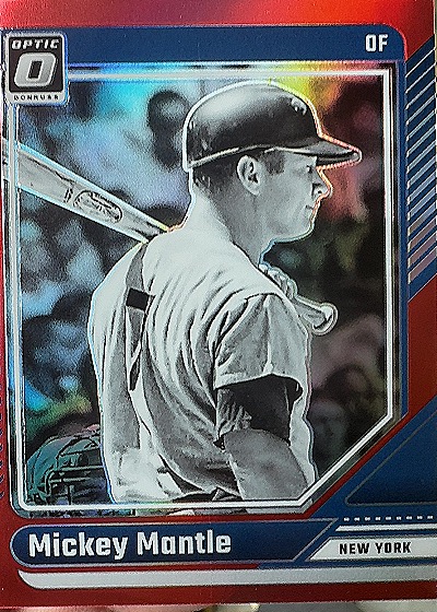 2024 Panini Donruss Optic #7 Mickey Mantle — front