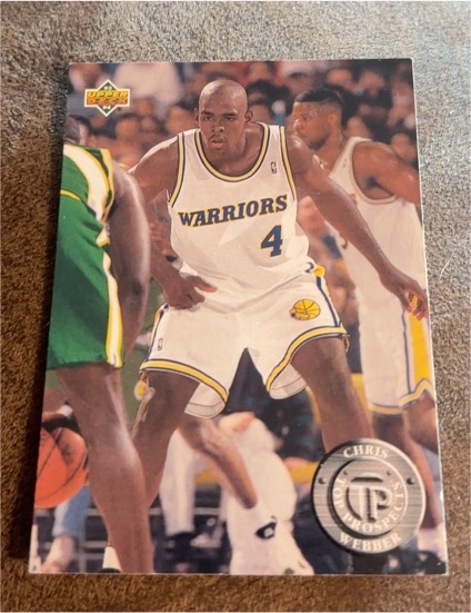 1993-94 Upper Deck #483 Chris Webber — front