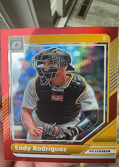 2024 Panini Donruss Optic #30 Endy Rodriguez — front