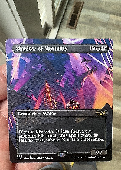 2022 Magic: The Gathering Shadow of Mortality #287 — front