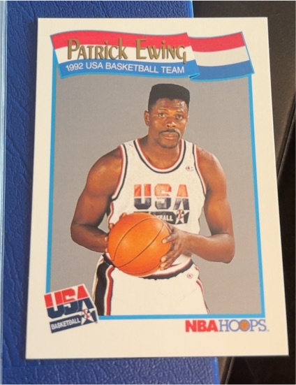 1991-92 NBA Hoops #577 Patrick Ewing — front