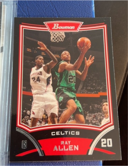 2008-09 Bowman #60 Ray Allen — front