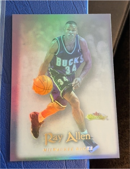 2000-01 Fleer Showcase #34 Ray Allen — front