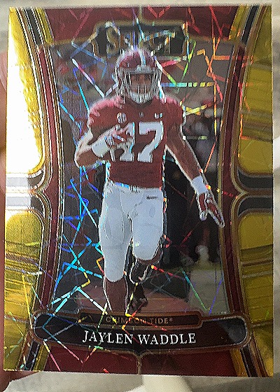 2023 Panini Select Draft Picks #59 Jaylen Waddle — front