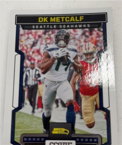 2023 Panini Score #181 DK Metcalf — front