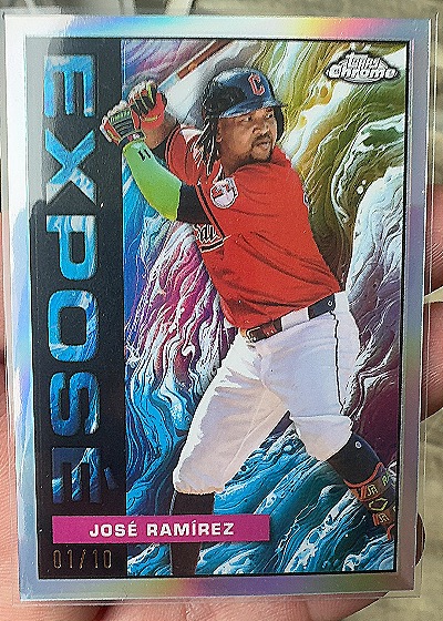 2025 Topps Chrome Expose #TCI-4 José Ramírez — front