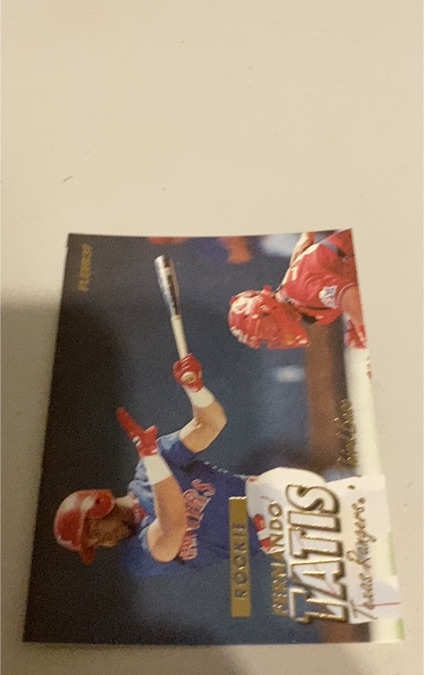 1997 Fleer #524 Fernando Tatis Rookie Texas Rangers — front