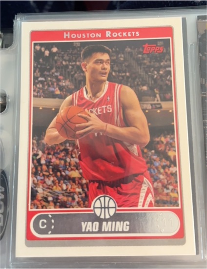 2006-07 Topps #77 Yao Ming — front