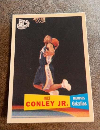2007-08 Topps 1957-58 Variations #114 Mike Conley Jr. — front
