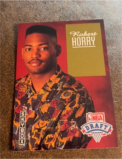 1992-93 SkyBox Draft Picks #DP11 Robert Horry — front