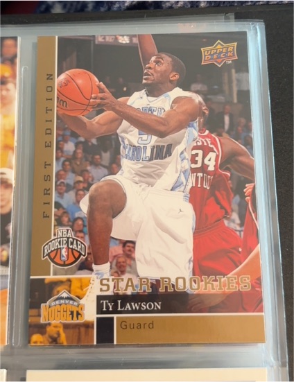 2009-10 Upper Deck #235 Ty Lawson — front