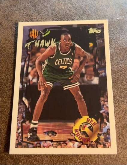1994-95 Topps #52 Dee Brown — front