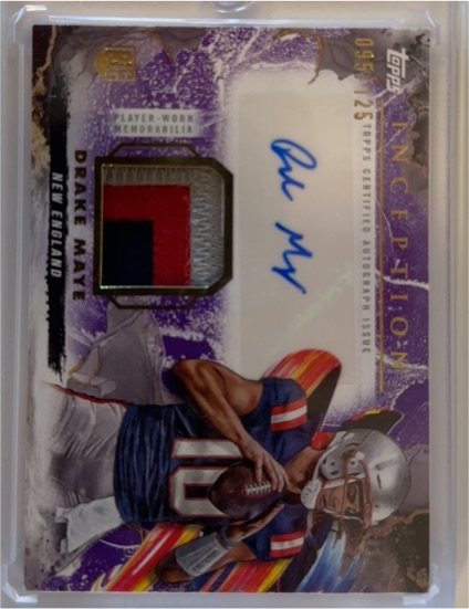 2024 Topps Inception #PPA-DM Drake Maye — front