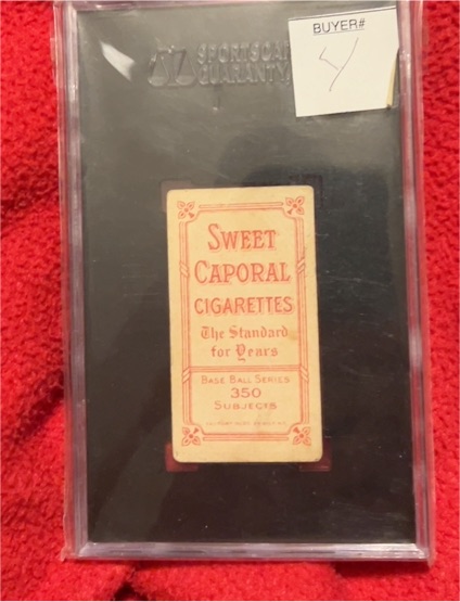 1909-11 Sweet Caporal #350 Heinie Smith — front