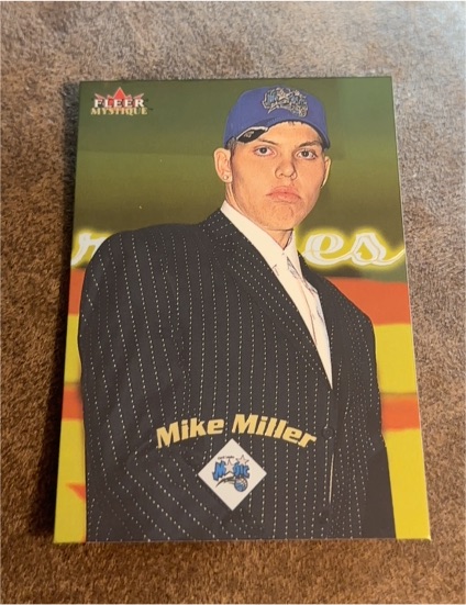 2000-01 Fleer Mystique #105 Mike Miller — front